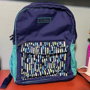 Vera Bradley backpack blue.